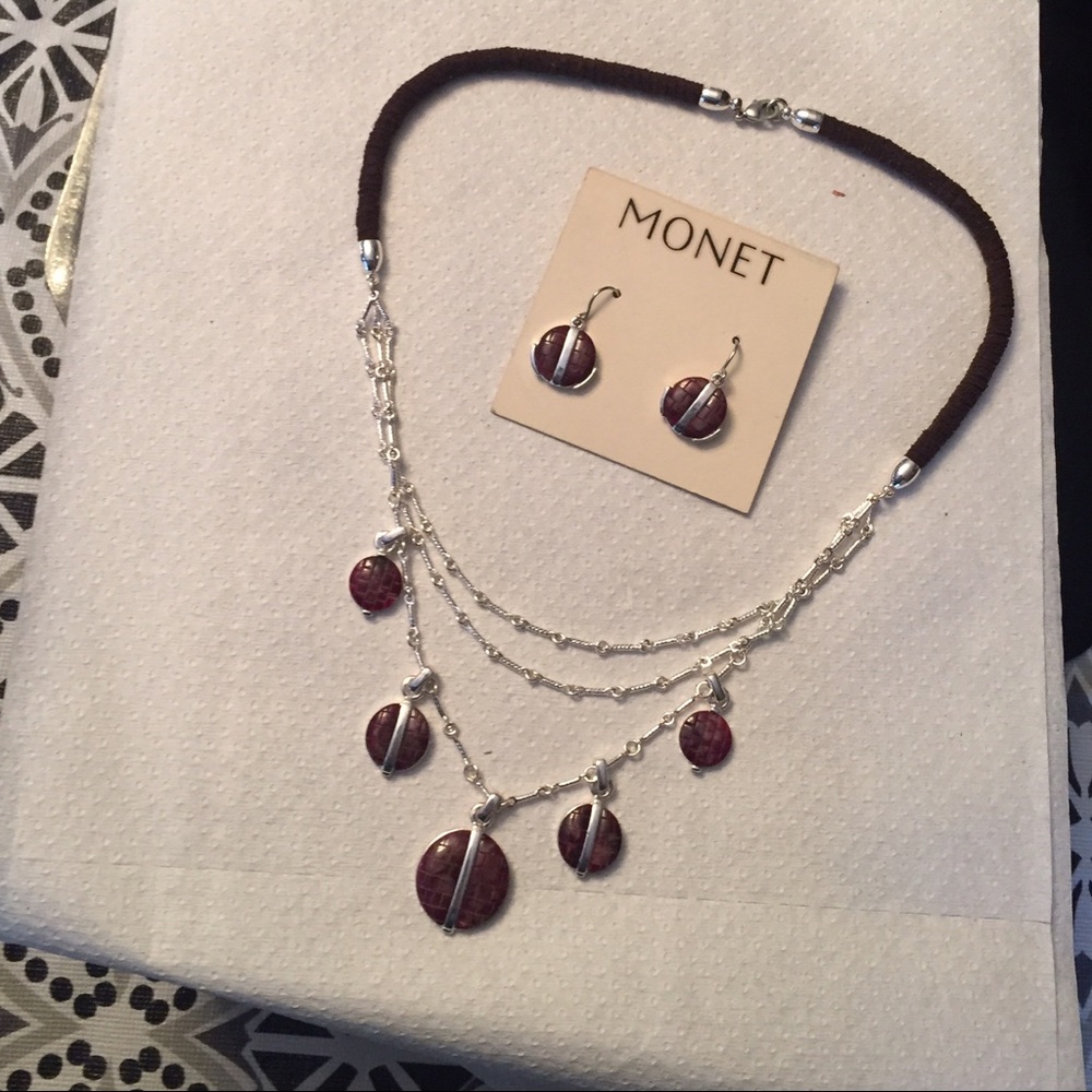 COPY - LAST CALL! New Monet Necklace and Earring Set